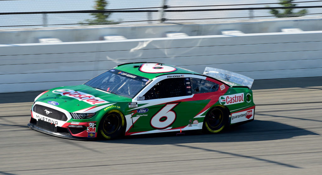 Newman Perseveres for 13th-Place Finish in Michigan