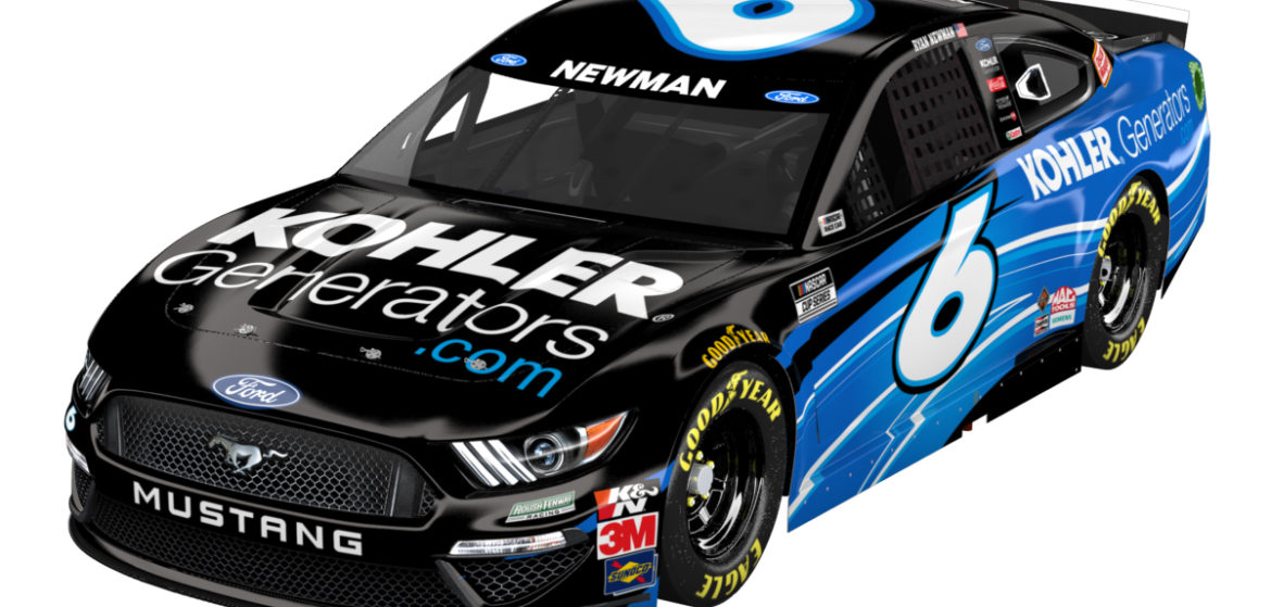 Kohler Generators Joins Roush Fenway Racing as an Anchor Partner on No. 6