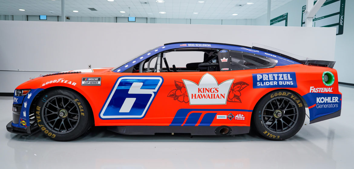 RFK, King’s Hawaiian Announce Partnership for Keselowski, No. 6 Team